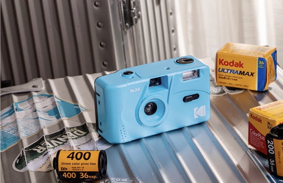 Плівковий фотоапарат Kodak M35 блакитний