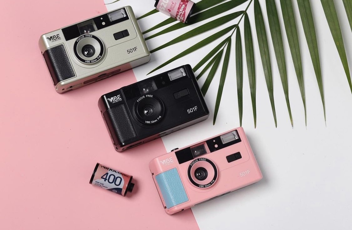 Плівковий фотоапарат Vibe 501F рожевий
