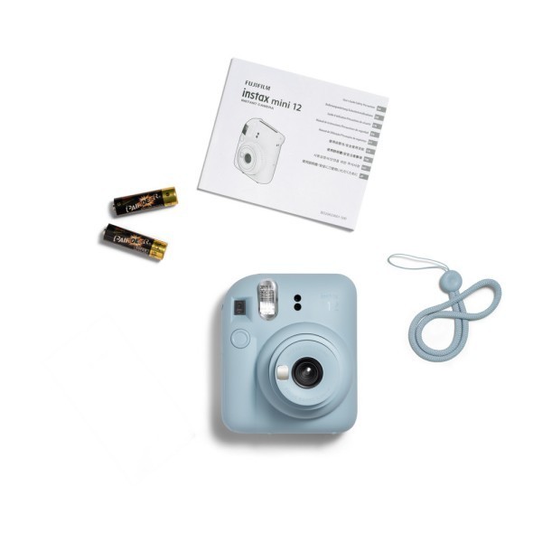 Набір Fujifilm INSTAX Mini 12 Pastel Blue Блакитний Фотокамера миттєвого друку / Фотопапір 10 фото / Альбом 108 фото