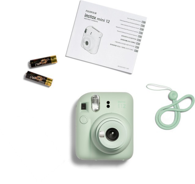 Набір Fujifilm INSTAX Mini 12 Mint Green Зелений Фотокамера миттєвого друку / Фотопапір 10 фото / Альбом 108 фото