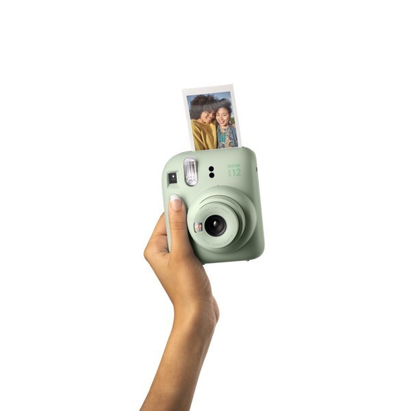 Набір Fujifilm INSTAX Mini 12 Mint Green Зелений Фотокамера миттєвого друку / Фотопапір 10 фото / Чохол прозорий / Альбом 64 фото