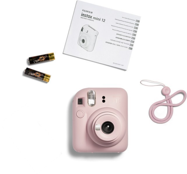 Набір Fujifilm INSTAX Mini 12 Blossom Pink Рожева Фотокамера миттєвого друку / Фотопапір 10 фото / Альбом 108 фото