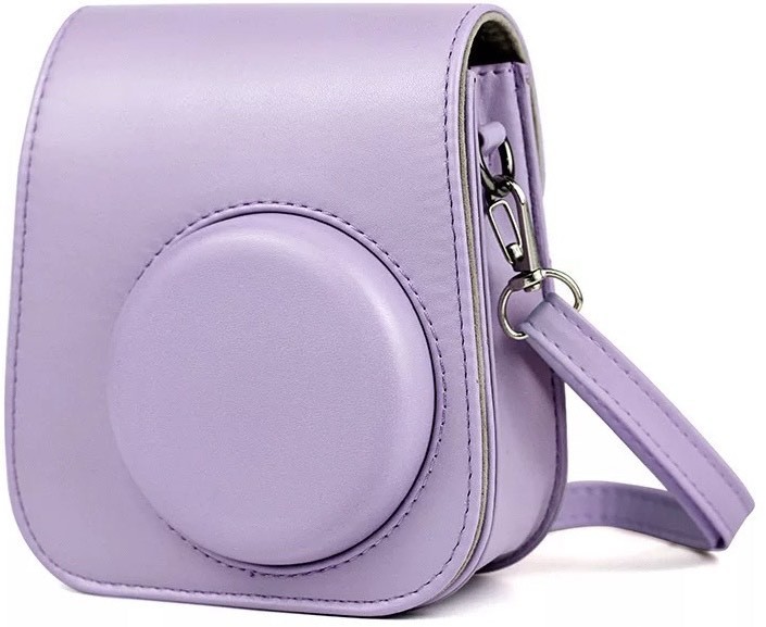 Набір Fujifilm INSTAX Mini 12 Lilac Purple Фіолетовий Фотокамера миттєвого друку / Фотопапір 10 фото / Чохол / Альбом серце 64 фото