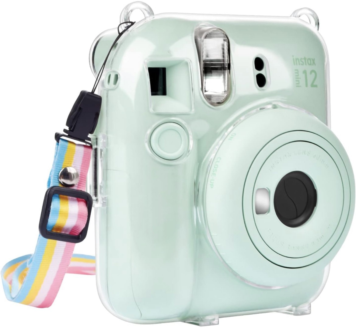 Набір Fujifilm INSTAX Mini 12 Mint Green Зелений Фотокамера миттєвого друку / Фотопапір 10 фото / Чохол прозорий / Альбом 64 фото