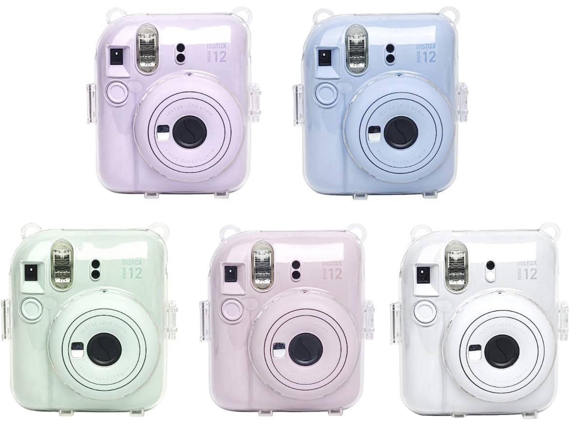 Набір Fujifilm INSTAX Mini 12 Mint Green Зелений Фотокамера миттєвого друку / Фотопапір 10 фото / Чохол прозорий / Альбом 64 фото