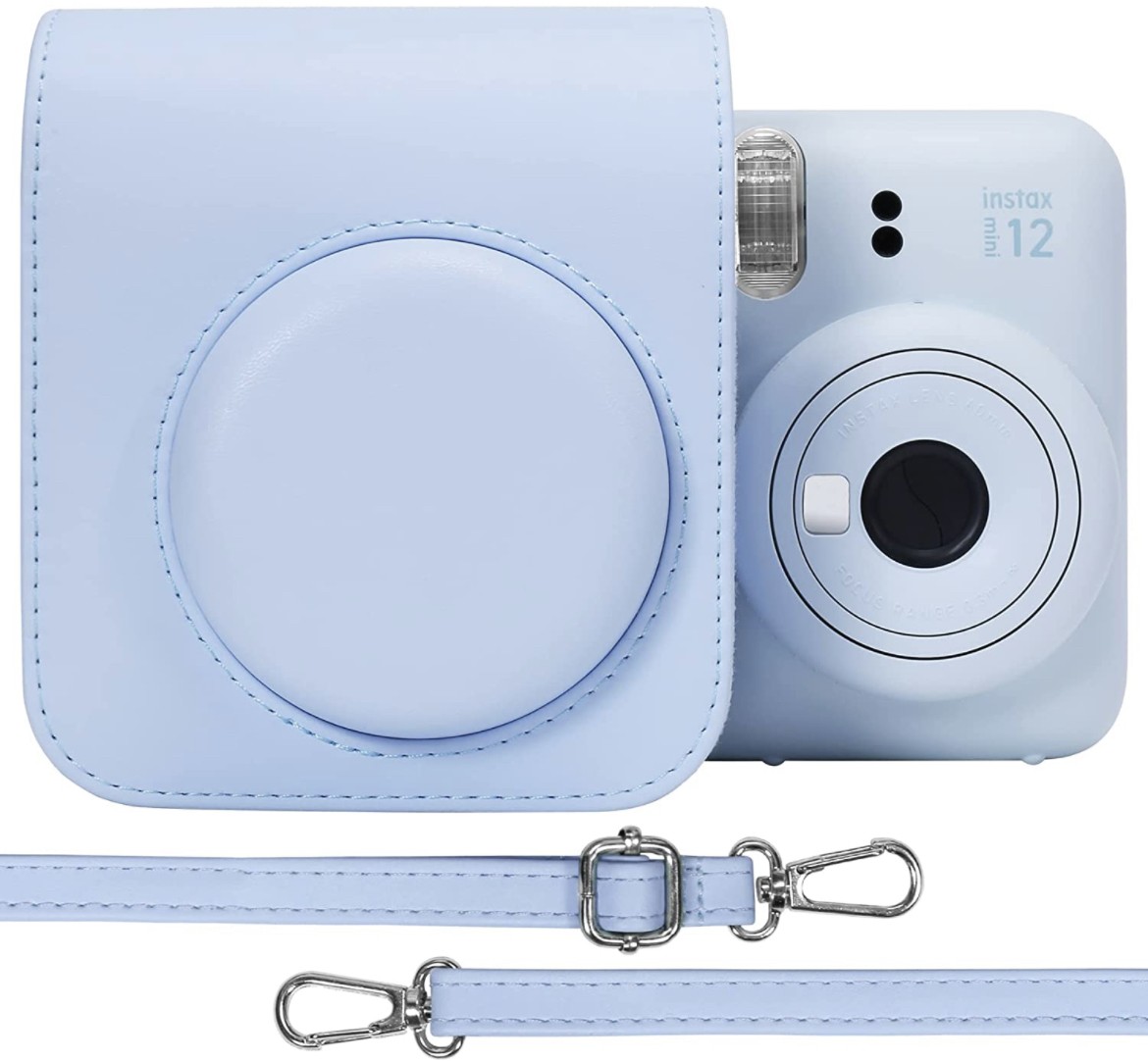 Набір Fujifilm INSTAX Mini 12 Pastel Blue Блакитний Фотокамера миттєвого друку / Фотопапір 10 фото / Чохол / Альбом 64 фото