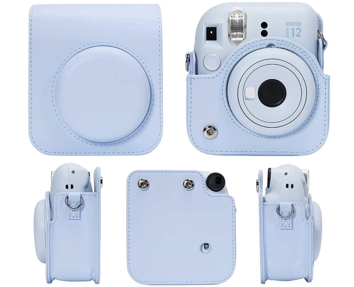 Набір Fujifilm INSTAX Mini 12 Pastel Blue Блакитний Фотокамера миттєвого друку / Фотопапір 10 фото / Чохол / Альбом 64 фото