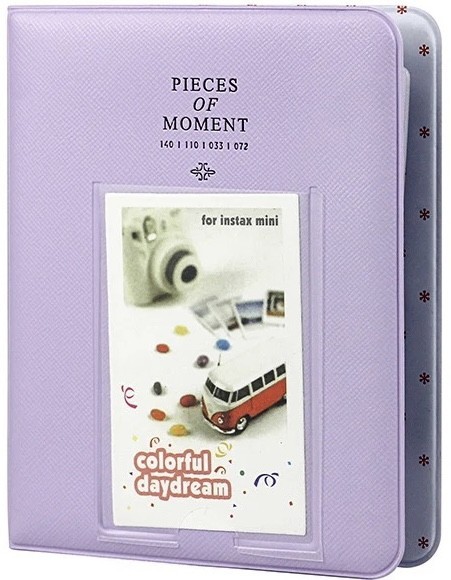 Набір Fujifilm INSTAX Mini 12 Lilac Purple Фіолетовий Фотокамера миттєвого друку / Фотопапір 10 фото / Чохол прозорий / Альбом 64 фото