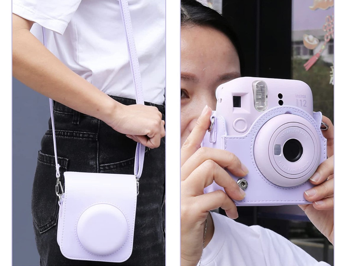 Набір Fujifilm INSTAX Mini 12 Lilac Purple Фіолетовий Фотокамера миттєвого друку / Фотопапір 20 фото / Чохол / Альбом 64 фото