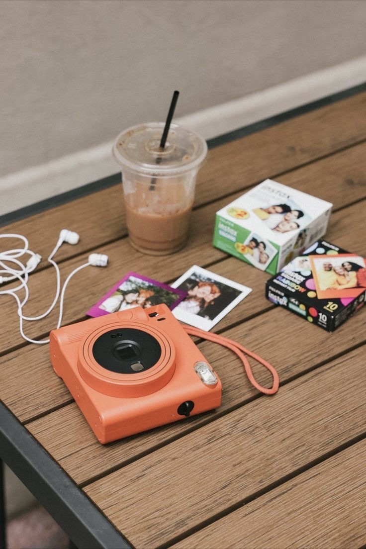 Фотокамера миттєвого друку Fujifilm Instax Square SQ 1 EX D Terracotta Orange