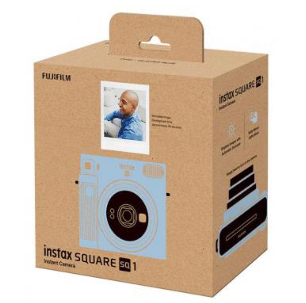 Набір Fujifilm Instax Square SQ1 EX D Glacier Blue Блакитний Фотокамера миттєвого друку / Фотопапір 10 фото / Чохол / Альбом 80 фото