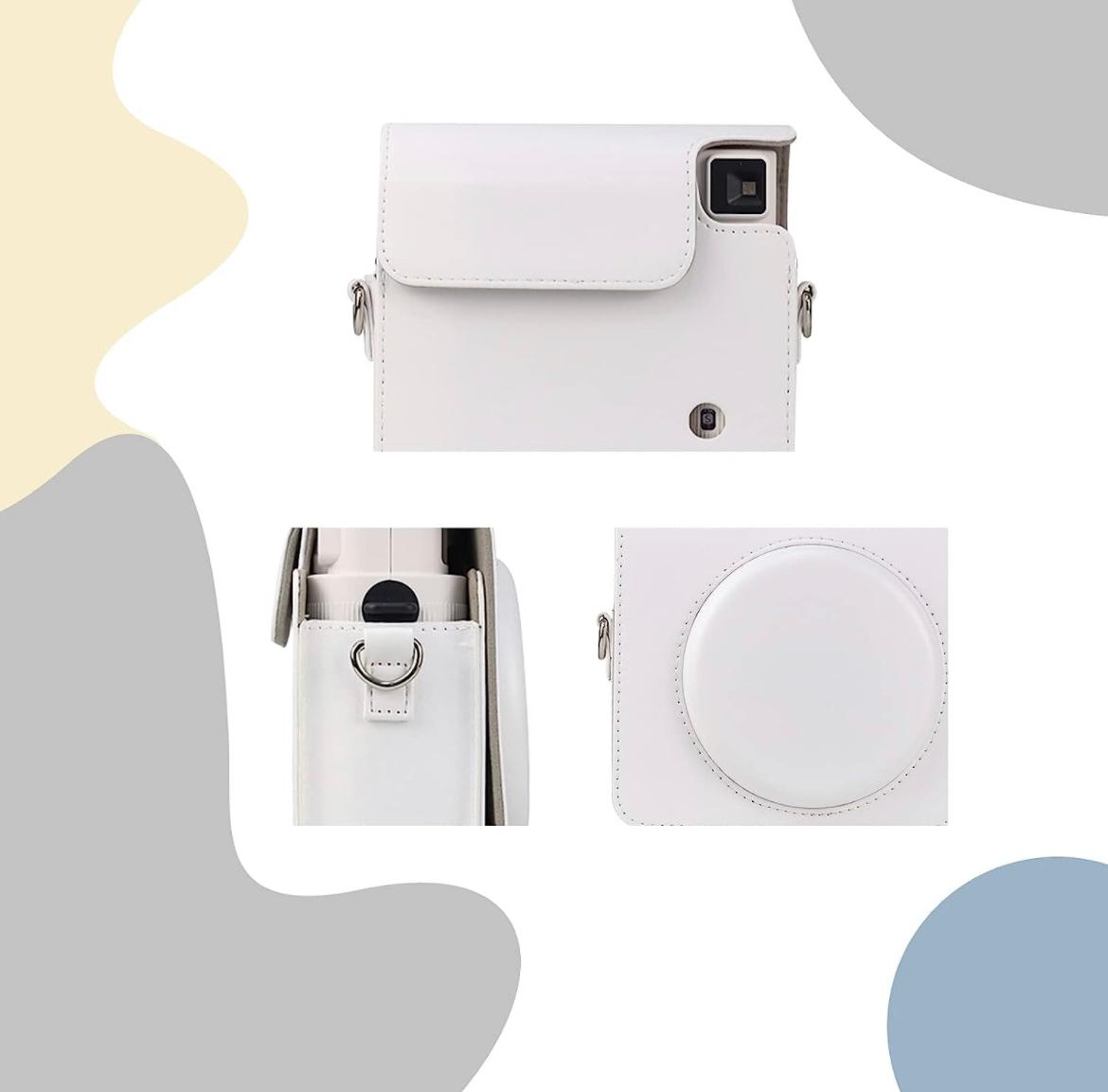 Набір Fujifilm Instax SQ1 EX D Chalk White Білий Фотокамера миттєвого друку / Фотопапір 20 фото / Чохол / Альбом 80 фото