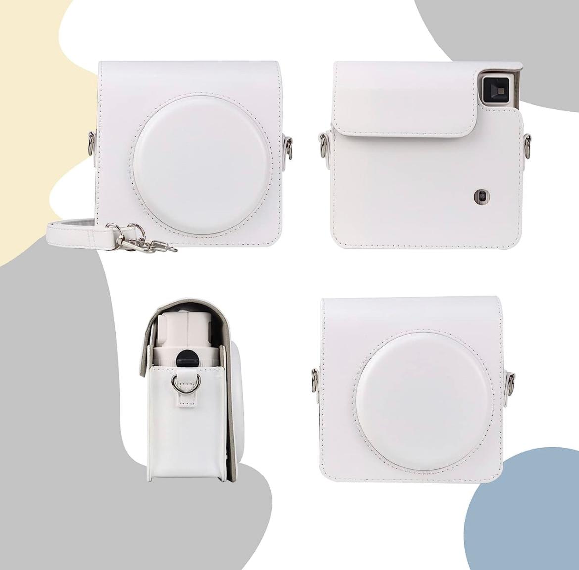 Набір Fujifilm Instax SQ1 EX D Chalk White Білий Фотокамера миттєвого друку / Фотопапір 20 фото / Чохол / Альбом 80 фото