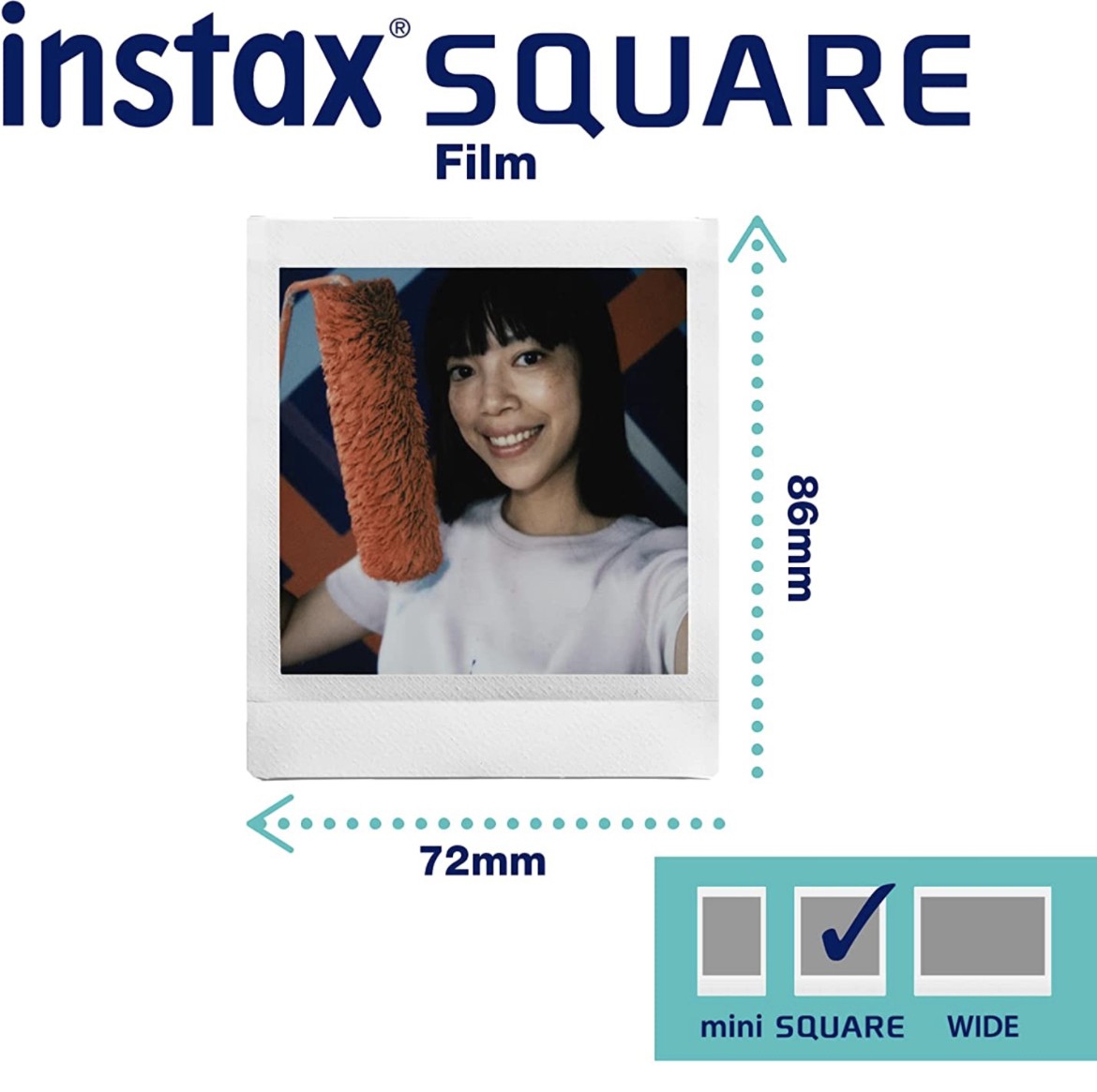 Набір Fujifilm Instax Square SQ 40 Фотокамера миттєвого друку / Фотопапір 40 фото / Чохол чорний / Альбом 80 фото