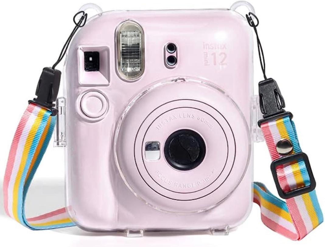 Набір Fujifilm INSTAX Mini 12 Blossom Pink Рожевий Фотокамера миттєвого друку / Фотопапір 10 фото / Чохол прозорий / Альбом 64 фото