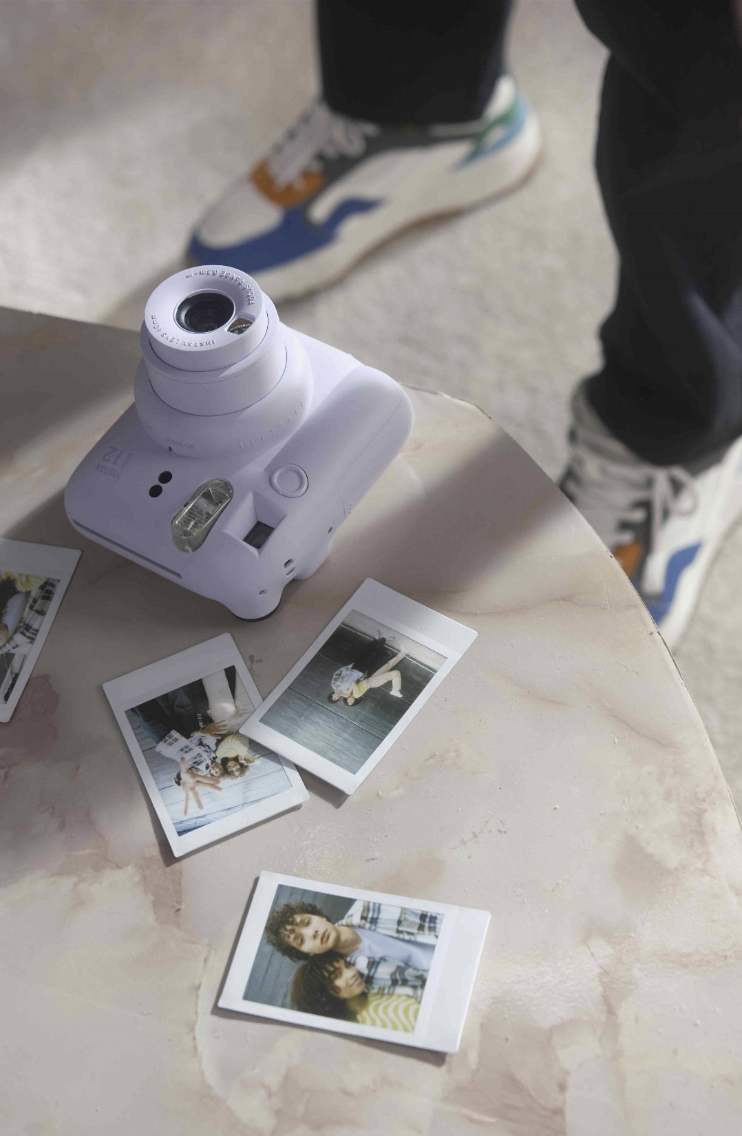 Набір Fujifilm INSTAX Mini 12 Lilac Purple Фіолетовий Фотокамера миттєвого друку / Фотопапір 100 фото / Чохол / Альбом 64 фото