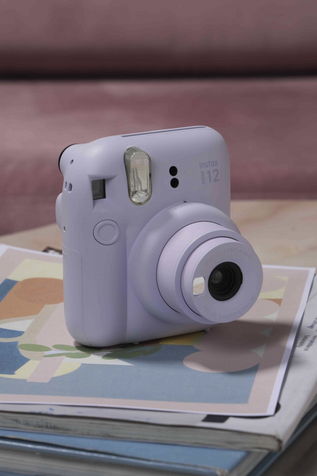 Набір Fujifilm INSTAX Mini 12 Lilac Purple Фіолетовий Фотокамера миттєвого друку / Фотопапір 100 фото / Чохол / Альбом 64 фото