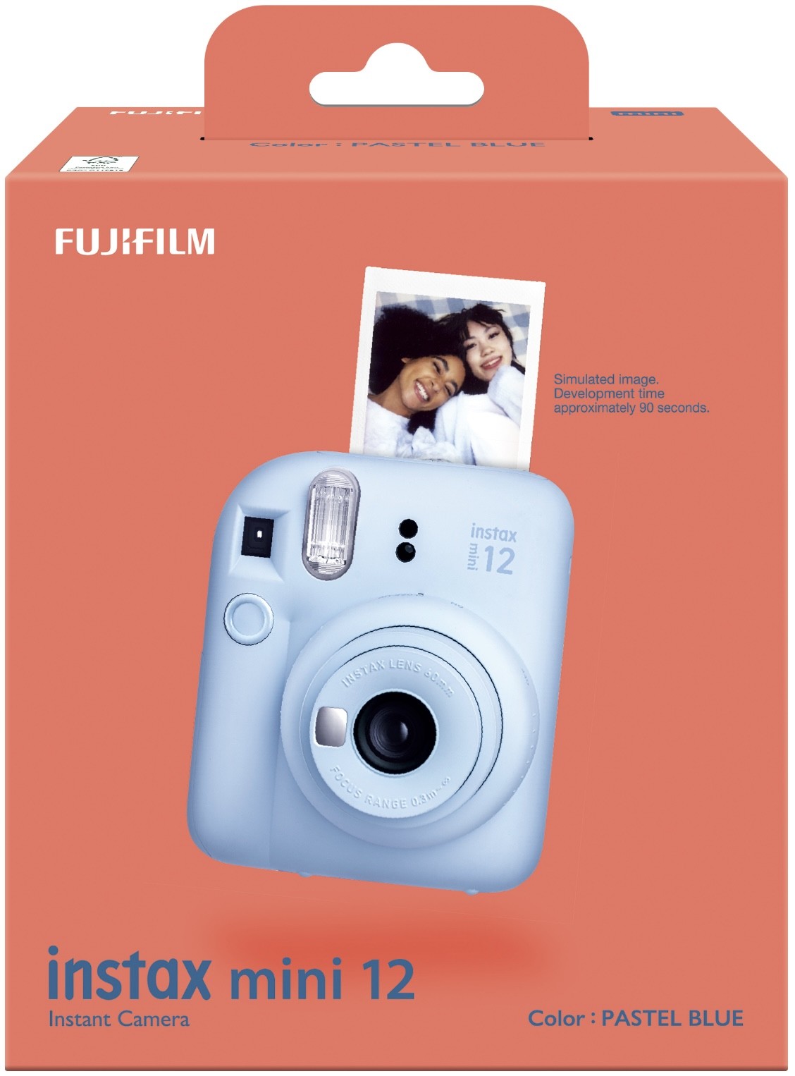 Набір Fujifilm INSTAX Mini 12 Pastel Blue Блакитний Фотокамера миттєвого друку / Фотопапір 50 фото / Чохол / Альбом 64 фото