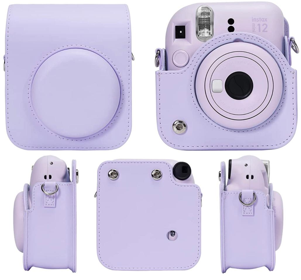 Набір Fujifilm INSTAX Mini 12 Lilac Purple Фіолетовий Фотокамера миттєвого друку / Фотопапір 100 фото / Чохол / Альбом 64 фото