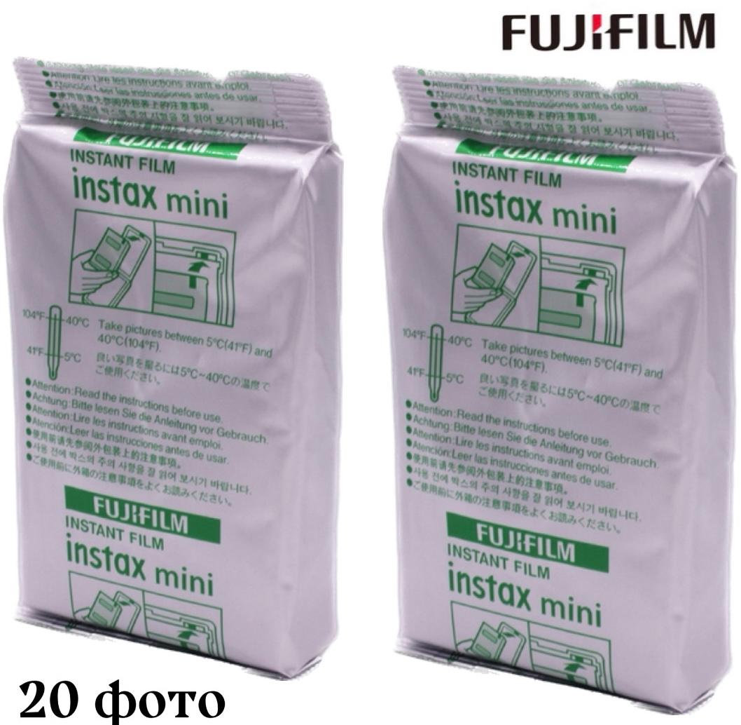 Набір Fujifilm INSTAX MINI EVO Hybrid Brown Фотокамера миттєвого друку / Фотопапір 20 фото / Чохол чорний / Альбом 64 фото чорний