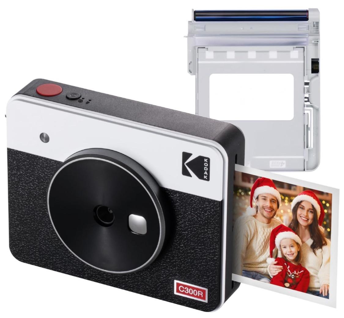 Фотокамера миттєвого друку KODAK Mini Shot 3 Retro White + 8 фото