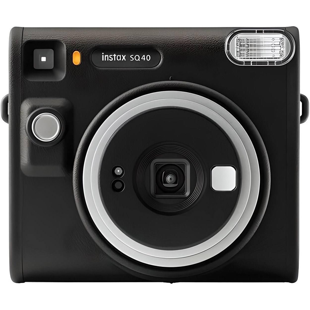 Фотокамера миттєвого друку Fujifilm INSTAX SQUARE SQ40 Black Чорна
