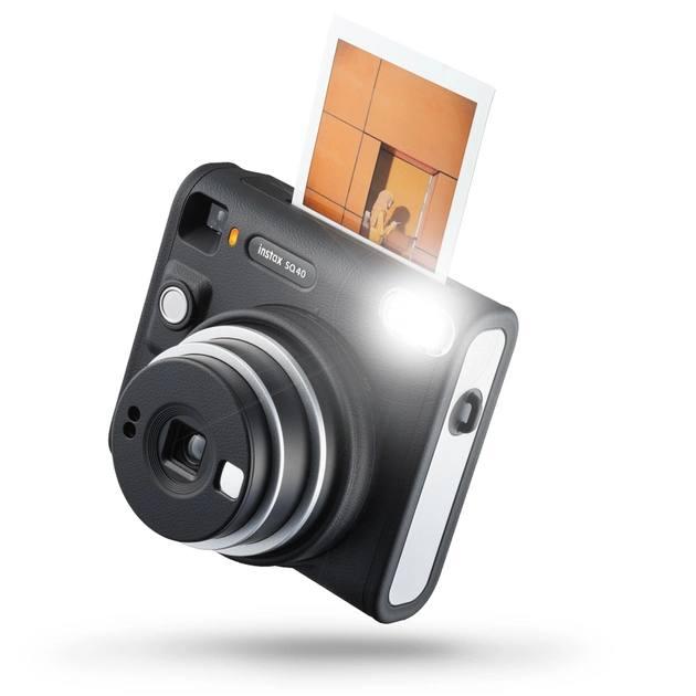 Фотокамера миттєвого друку Fujifilm INSTAX SQUARE SQ40 Black Чорна