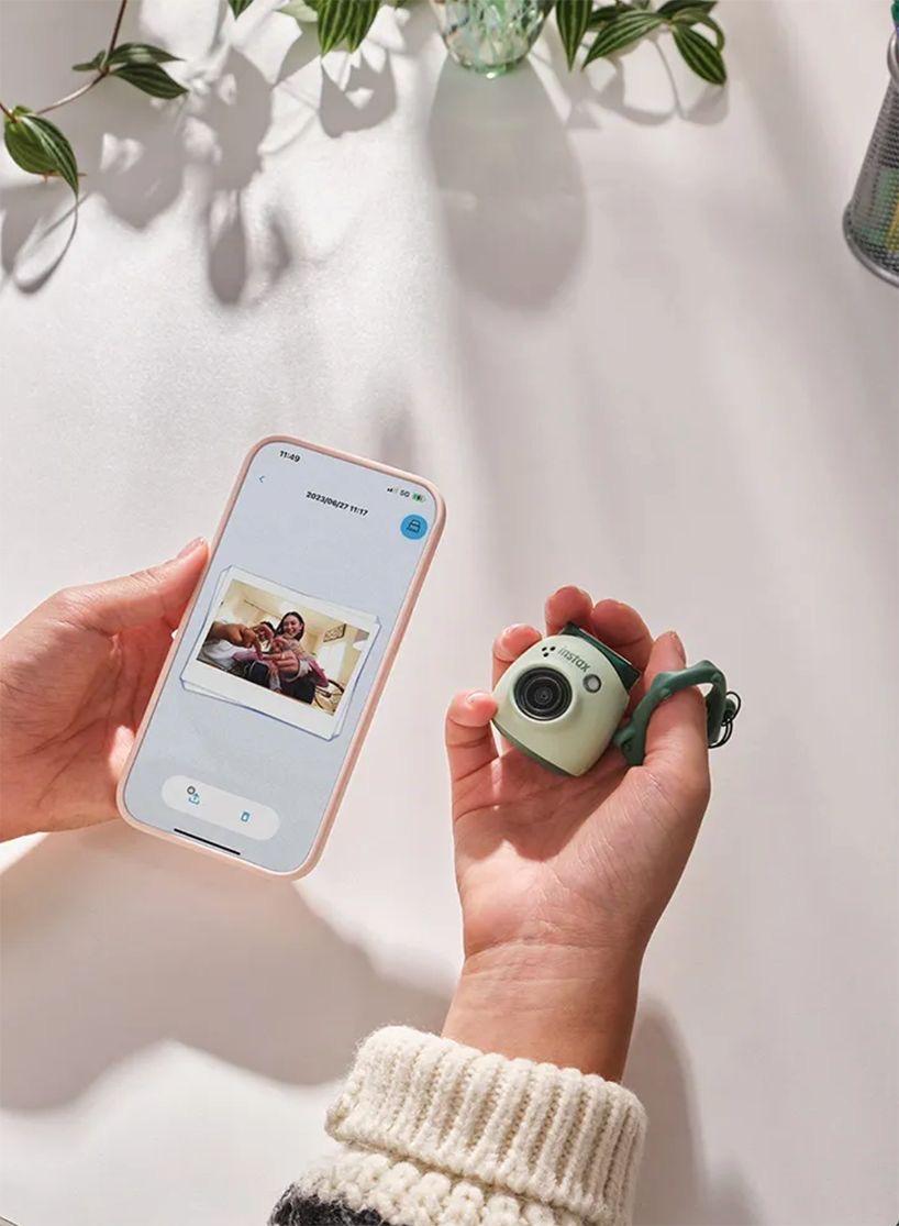 Набір Фотокамера цифрова Fujifilm Instax Pal Pistachio Green / прозорий чохол; камера для принтера Link, Liplay, Evo