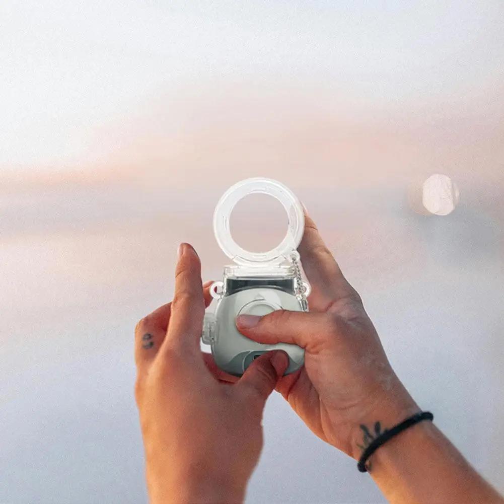 Набір Фотокамера цифрова Fujifilm Instax Pal Milky White / прозорий чохол; камера для принтера Link, Liplay, Evo