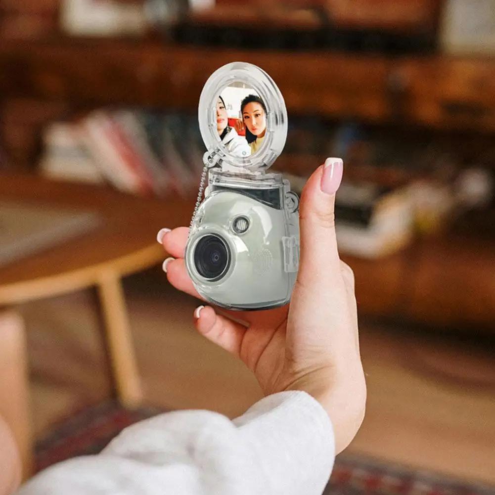 Набір Фотокамера цифрова Fujifilm Instax Pal Milky White / прозорий чохол; камера для принтера Link, Liplay, Evo