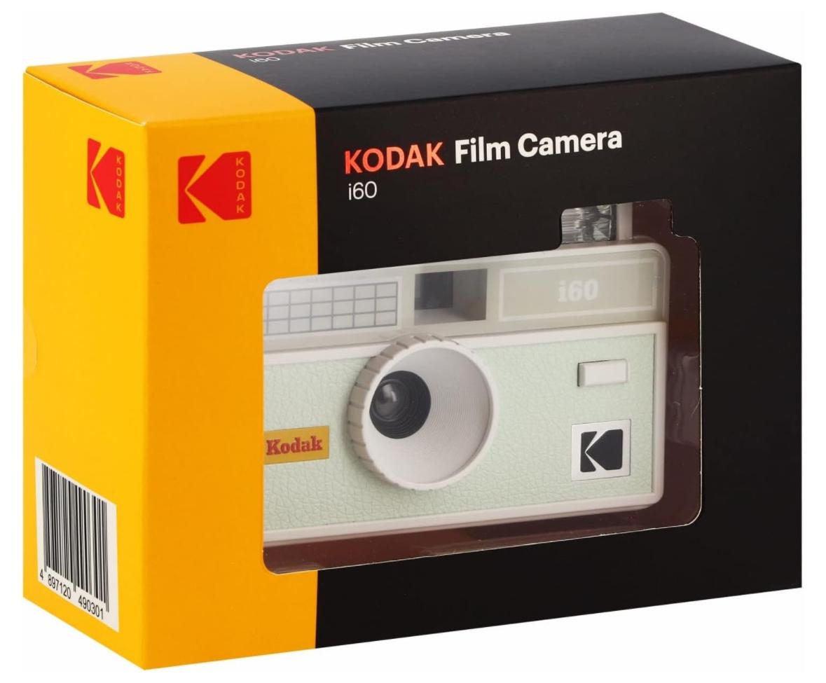Плівковий фотоапарат Kodak I60 Full Film Camera Strap Flash Retro i 60 135/35mm Light green / плівка Kodak Color Plus / батарейка
