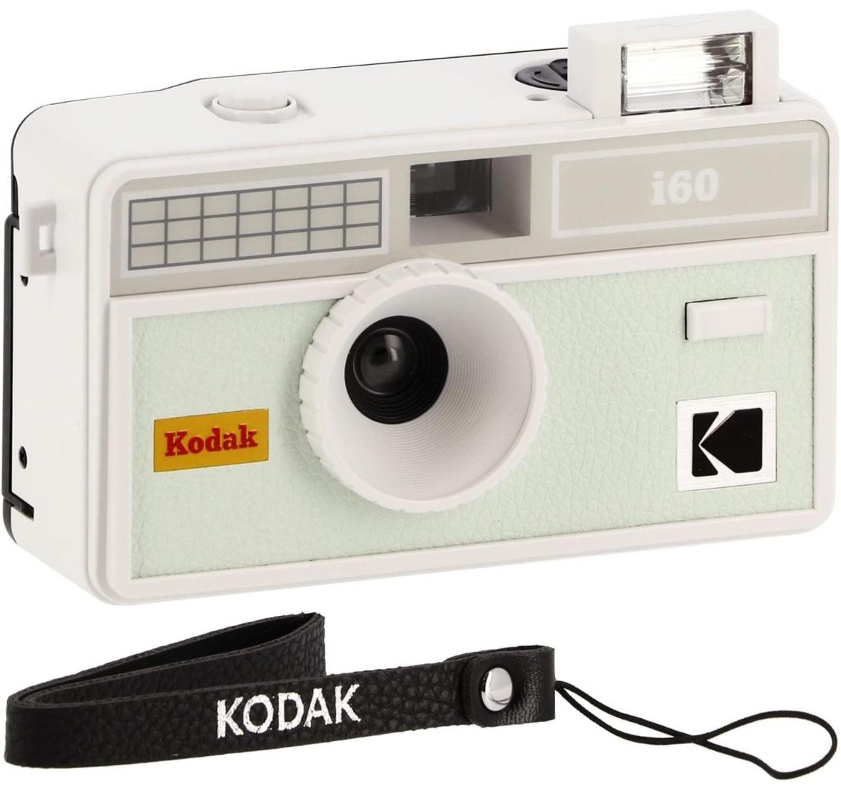 Плівковий фотоапарат Kodak I60 Full Film Camera Strap Flash Retro i 60 135/35mm Light green / плівка Kodak Color Plus / батарейка