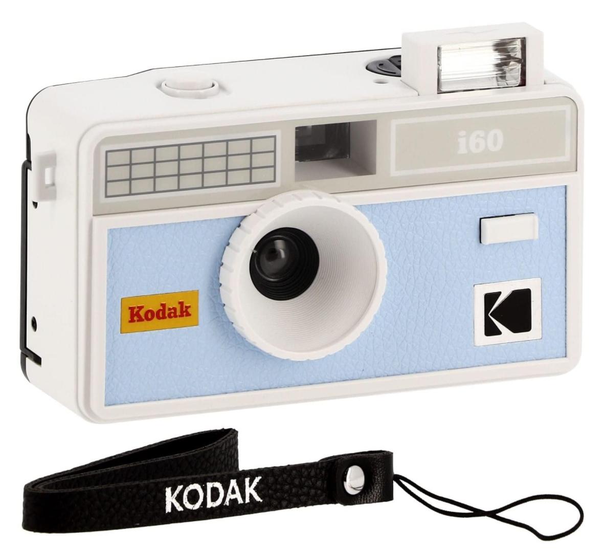 Плівковий фотоапарат Kodak i60 Full Film Camera Strap Flash Retro i 60 135/35mm Baby blue / плівка Kodak Color Plus / батарейка