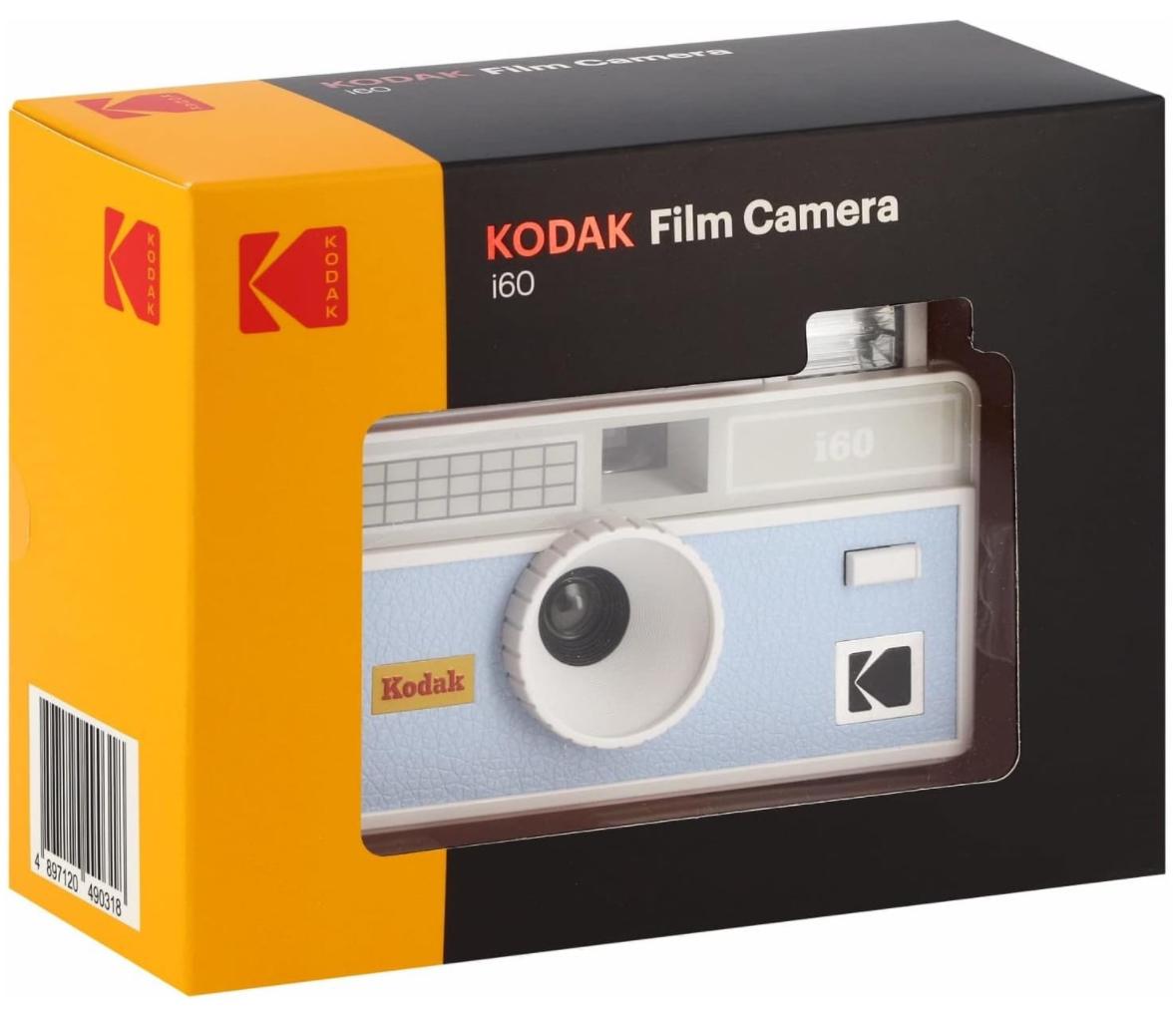 Плівковий фотоапарат Kodak i60 Full Film Camera Strap Flash Retro i 60 135/35mm Baby blue / плівка Kodak Color Plus / батарейка