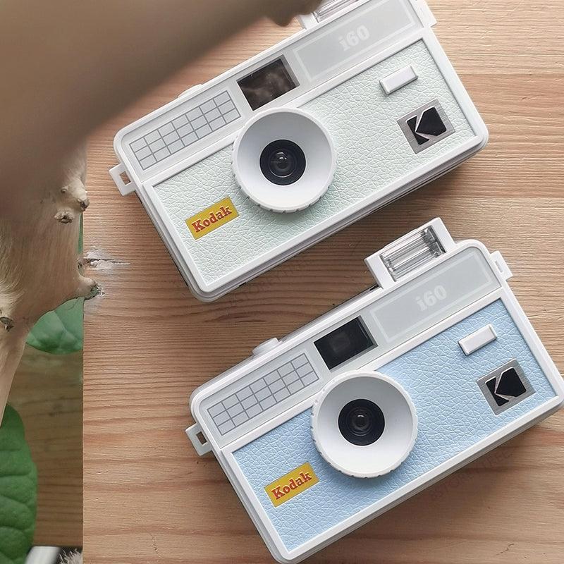Плівковий фотоапарат Kodak i60 Full Film Camera Strap Flash Retro i 60 135/35mm Baby blue / плівка Kodak Color Plus / батарейка