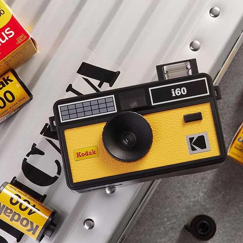 Плівковий фотоапарат Kodak I60 Full Film Camera Strap Flash Retro i 60 135/35mm Yellow / плівка Kodak Color Plus / батарейка