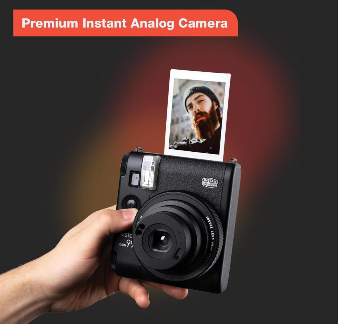 Набір Fujifilm INSTAX MINI 99 Black Чорна Фотокамера миттєвого друку / Фотопапір 20 фото / Чохол чорний / Альбом 64 фото
