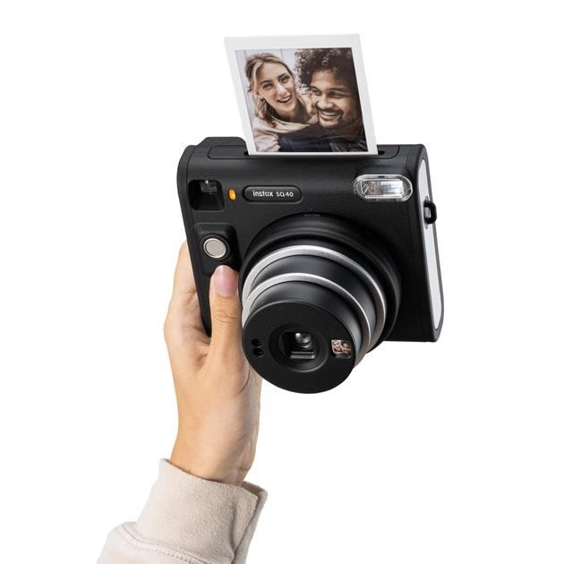 Набір Fujifilm Instax Square SQ 40 Фотокамера миттєвого друку / Фотопапір 40 фото / Чохол чорний / Альбом 80 фото