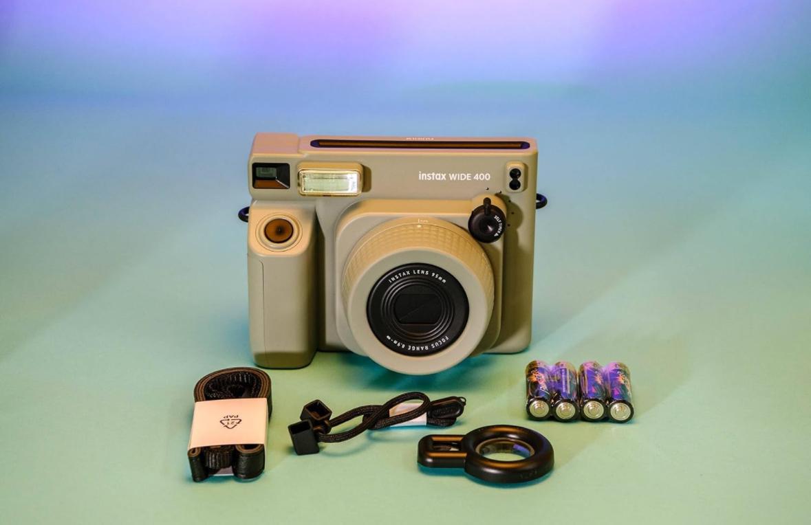 Фотокамера миттєвого друку Fujifilm INSTAX WIDE 400 Camera EX D Sage Green