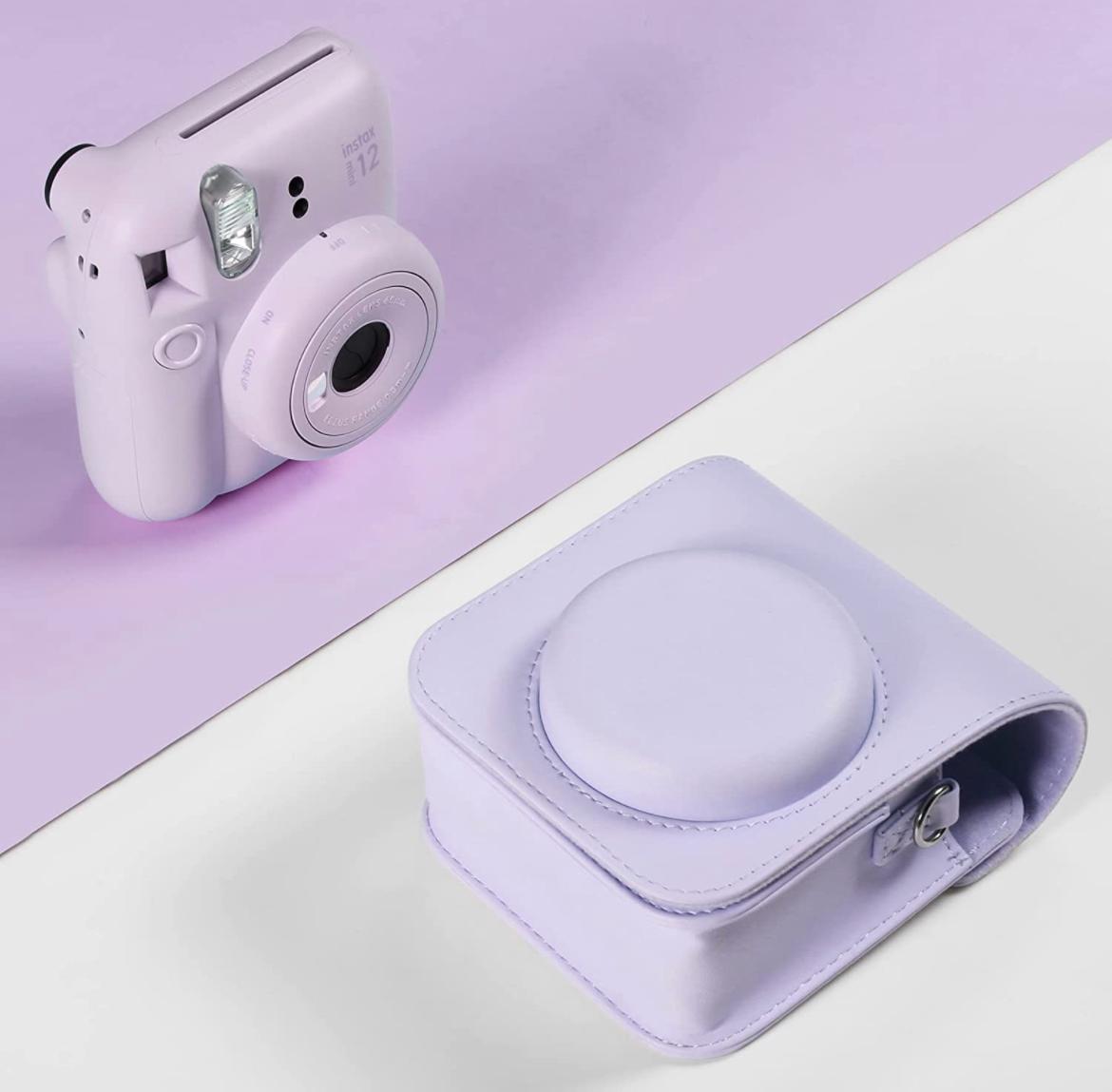 Набір Fujifilm INSTAX Mini 12 Lilac Purple Фіолетовий Фотокамера миттєвого друку / Фотопапір 20 фото / Чохол / Альбом 108 фото