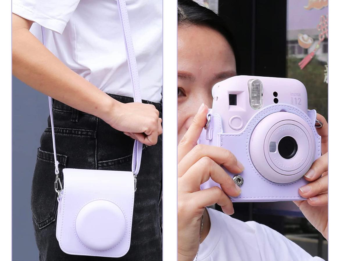 Набір Fujifilm INSTAX Mini 12 Lilac Purple Фіолетовий Фотокамера миттєвого друку / Фотопапір 20 фото / Чохол / Альбом 108 фото