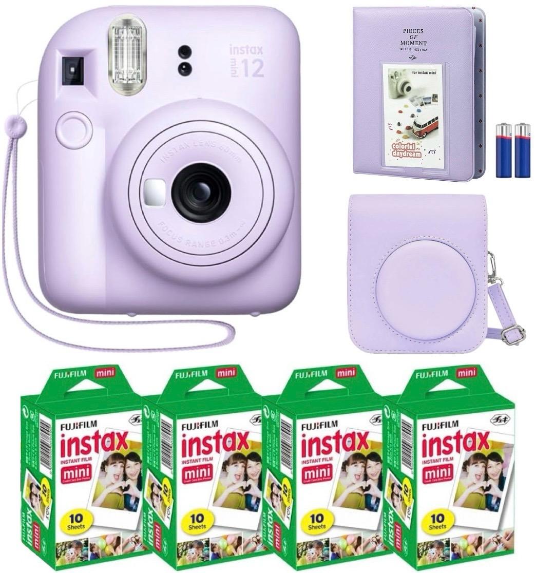 i93503654-75c13accf9ad4f88a42fb760dd68857b-1747004597686 Набір Fujifilm INSTAX Mini 12 Lilac Purple Фіолетовий Фотокамера миттєвого друку / Фотопапір 40 фото / Чохол / Ремінець / Альбом 64 фото