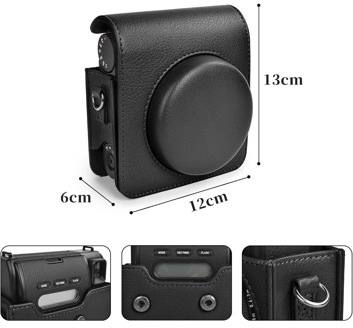 Набір Fujifilm INSTAX MINI 99 Black Чорна Фотокамера миттєвого друку / Фотопапір 20 фото / Чохол чорний / Альбом 64 фото