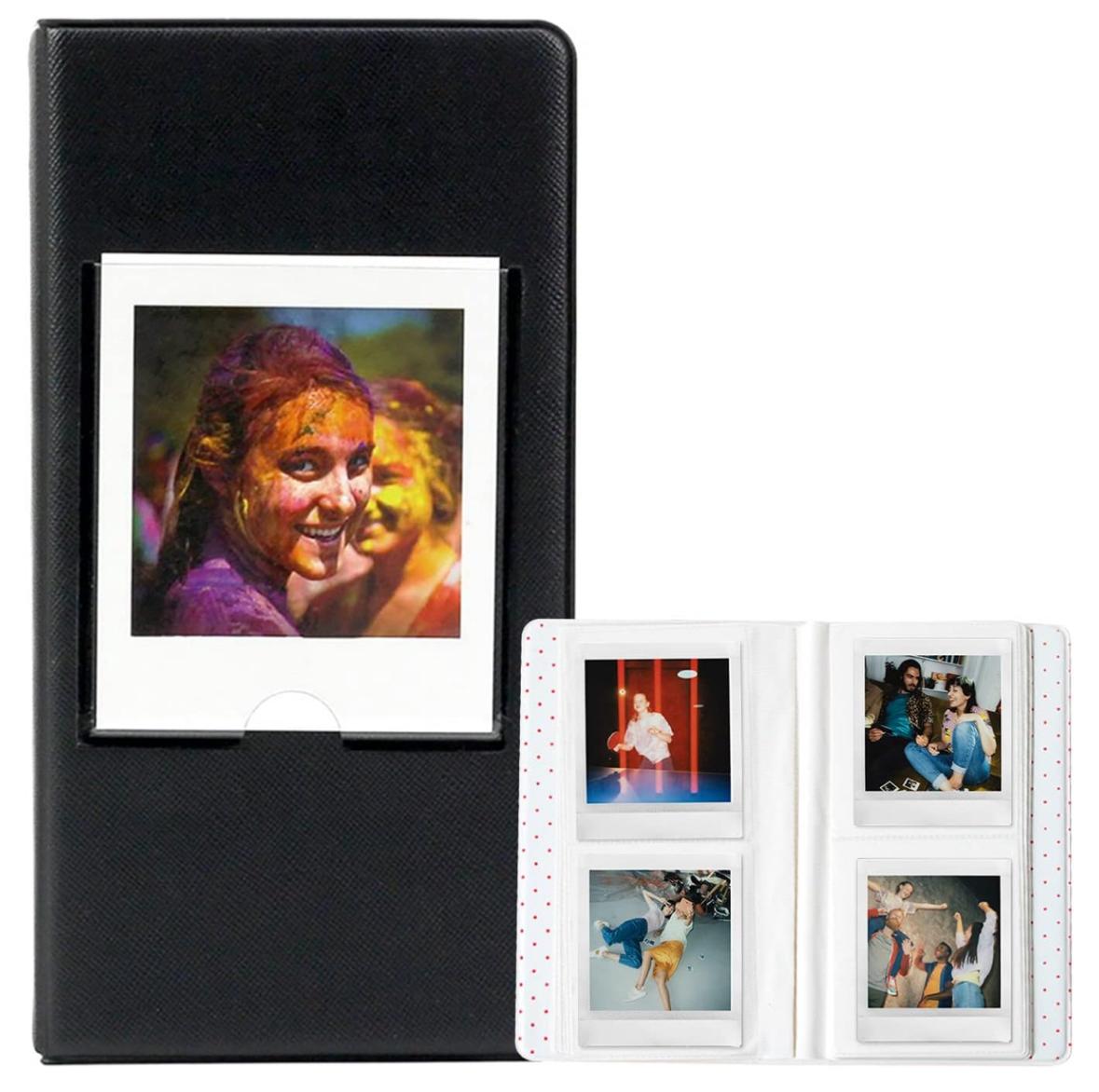 Набір Fujifilm Instax Square SQ 40 Фотокамера миттєвого друку / Фотопапір 20 фото / Чохол чорний / Альбом 64 фото