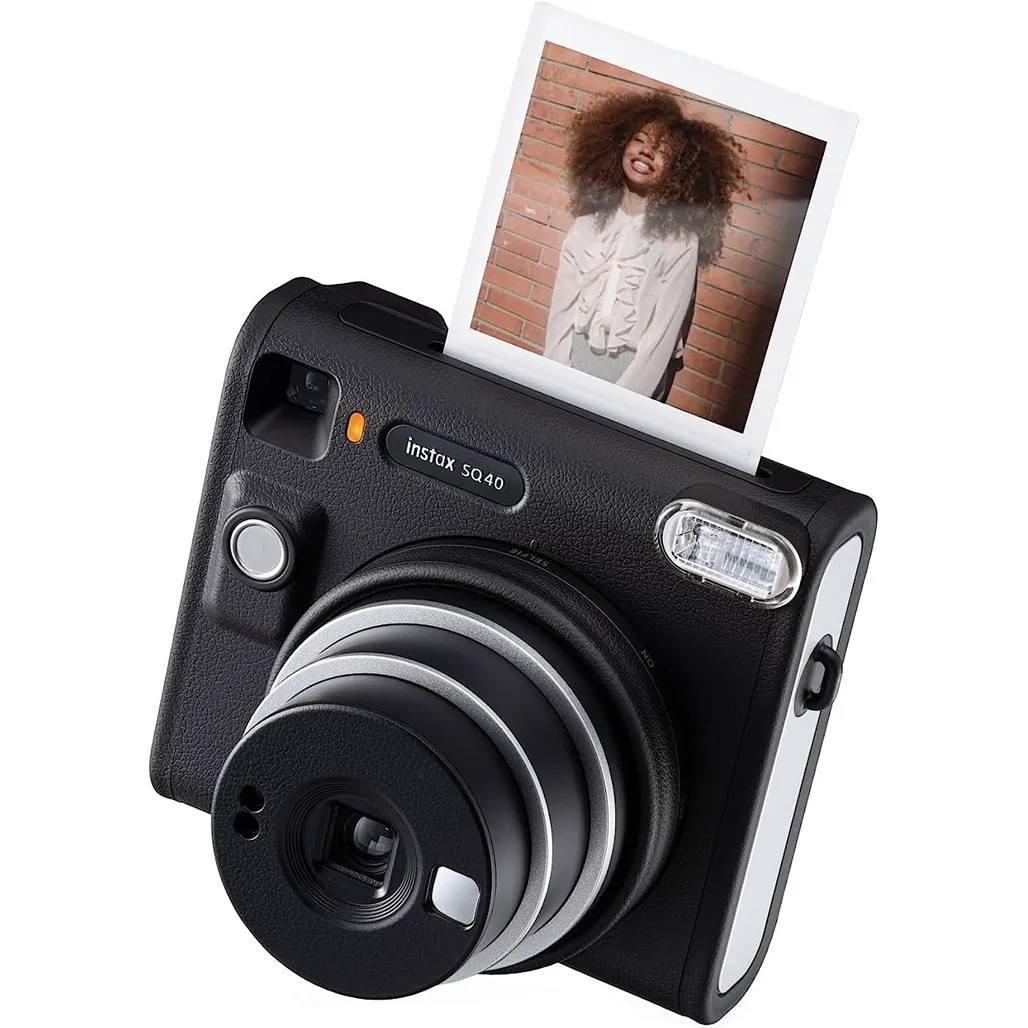 Набір Fujifilm Instax Square SQ 40 Фотокамера миттєвого друку / Фотопапір 20 фото / Чохол чорний / Альбом 64 фото