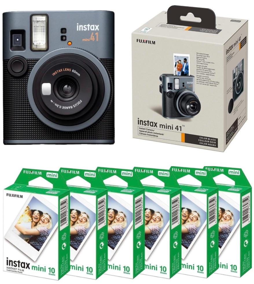 i99660379-a0179aa691ca0e5012e53162d2eb2e05-1754773141873 Набір Fujifilm INSTAX MINI 41 Фотокамера миттєвого друку / Фотопапір 60 фото