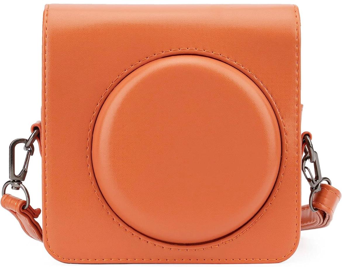Набір Фотокамера миттєвого друку Fujifilm Instax SQ1 EX D Terracotta Orange Помаранчевий / Фотопапір 10 фото / Чохол / Альбом 80 фото