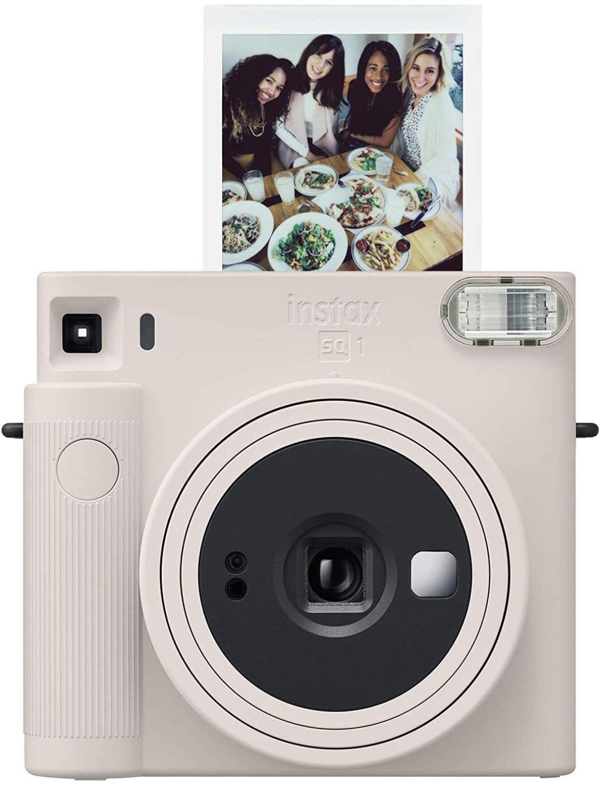 Набір Фотокамера миттєвого друку Fujifilm Instax Square SQ 1 EX D Chalk White Білий / Фотопапір 10 фото / Чохол чорний / Альбом 80 фото