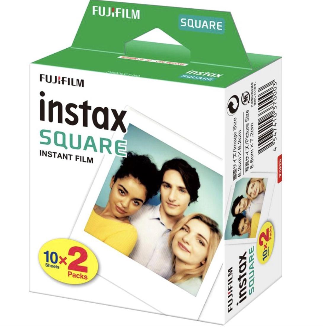 Набір Фотокамера миттєвого друку Fujifilm Instax SQ1 EX D Terracotta Orange Помаранчевий / Фотопапір 20 фото / Чохол / Альбом 80 фото