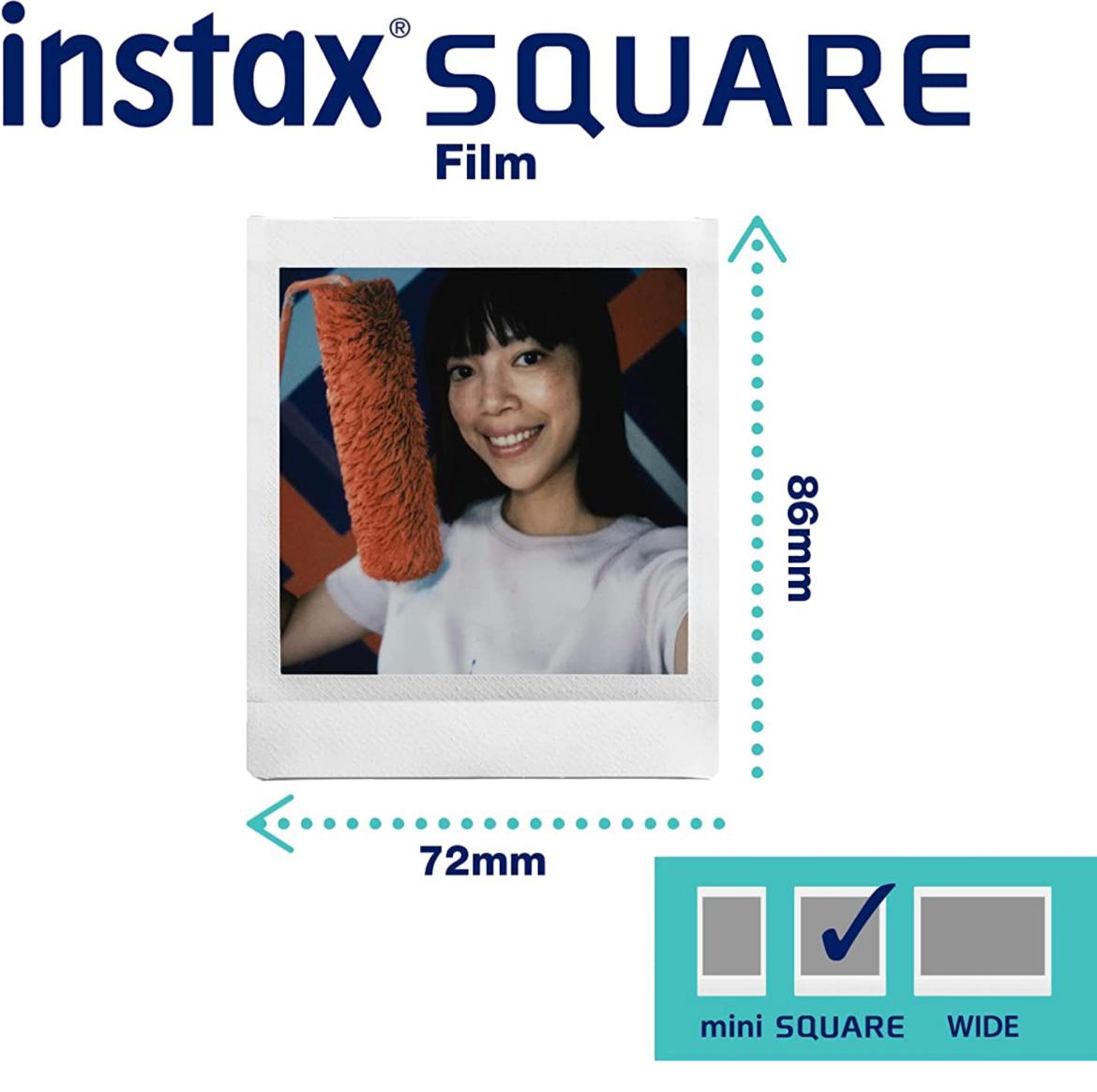 Набір Фотокамера миттєвого друку Fujifilm Instax SQ1 EX D Terracotta Orange Помаранчевий / Фотопапір 40 фото / Чохол / Альбом 80 фото